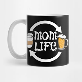 Funny Mom Life For Mothers From Coffee To Beer Mug